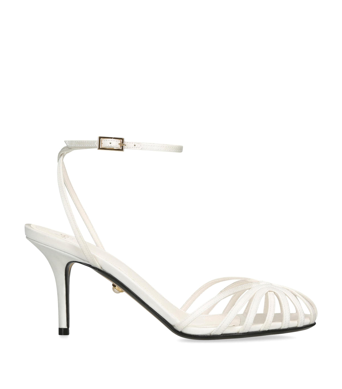 Alevì Satin Blake Heeled Sandals 75