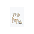 René Caovilla Eden Nude Sandal 80 - Multicolor/Butterfly