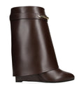 Givenchy Leather Shark Ankle Boots 95
