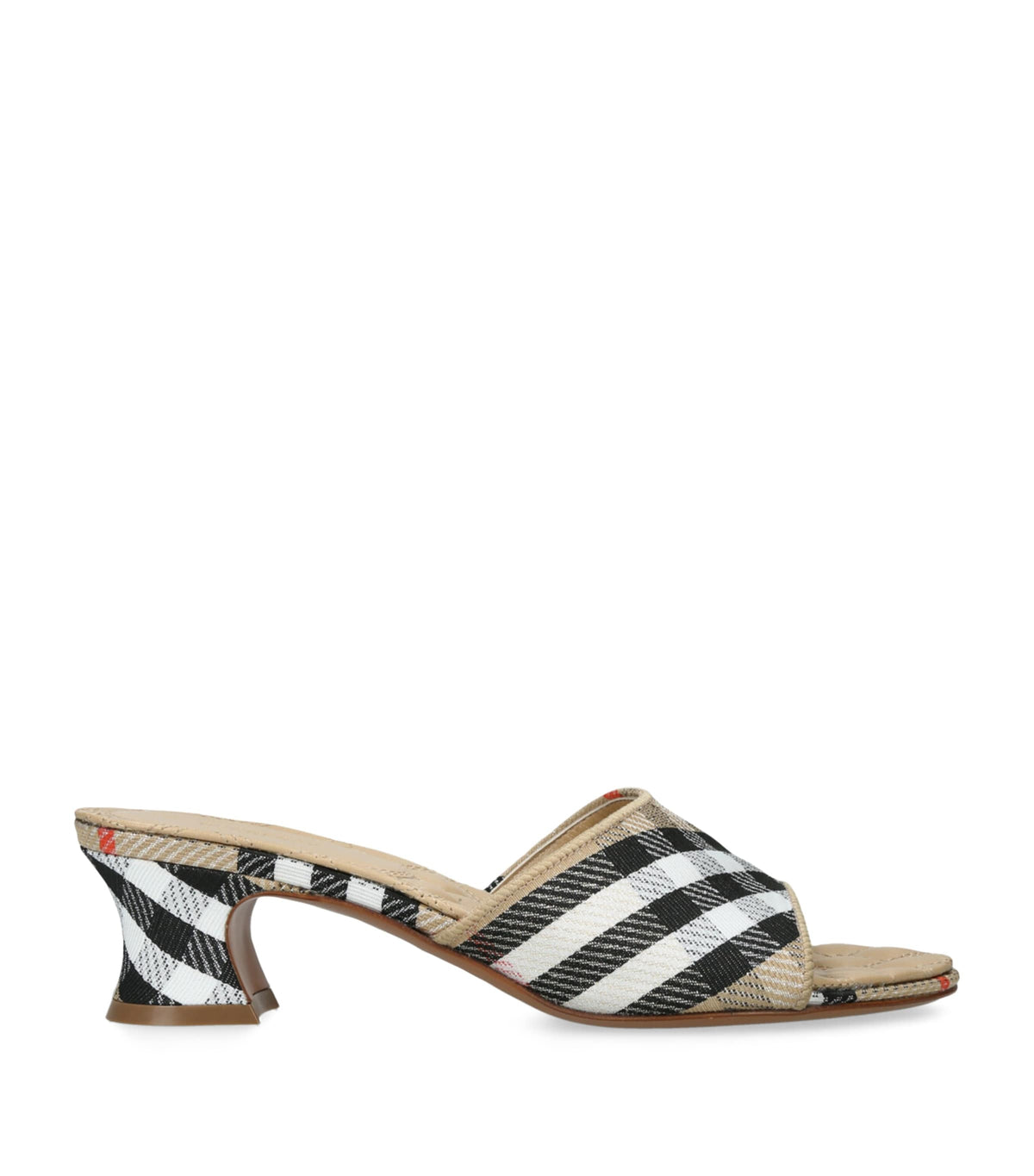 Burberry Check Sloane Mules 45