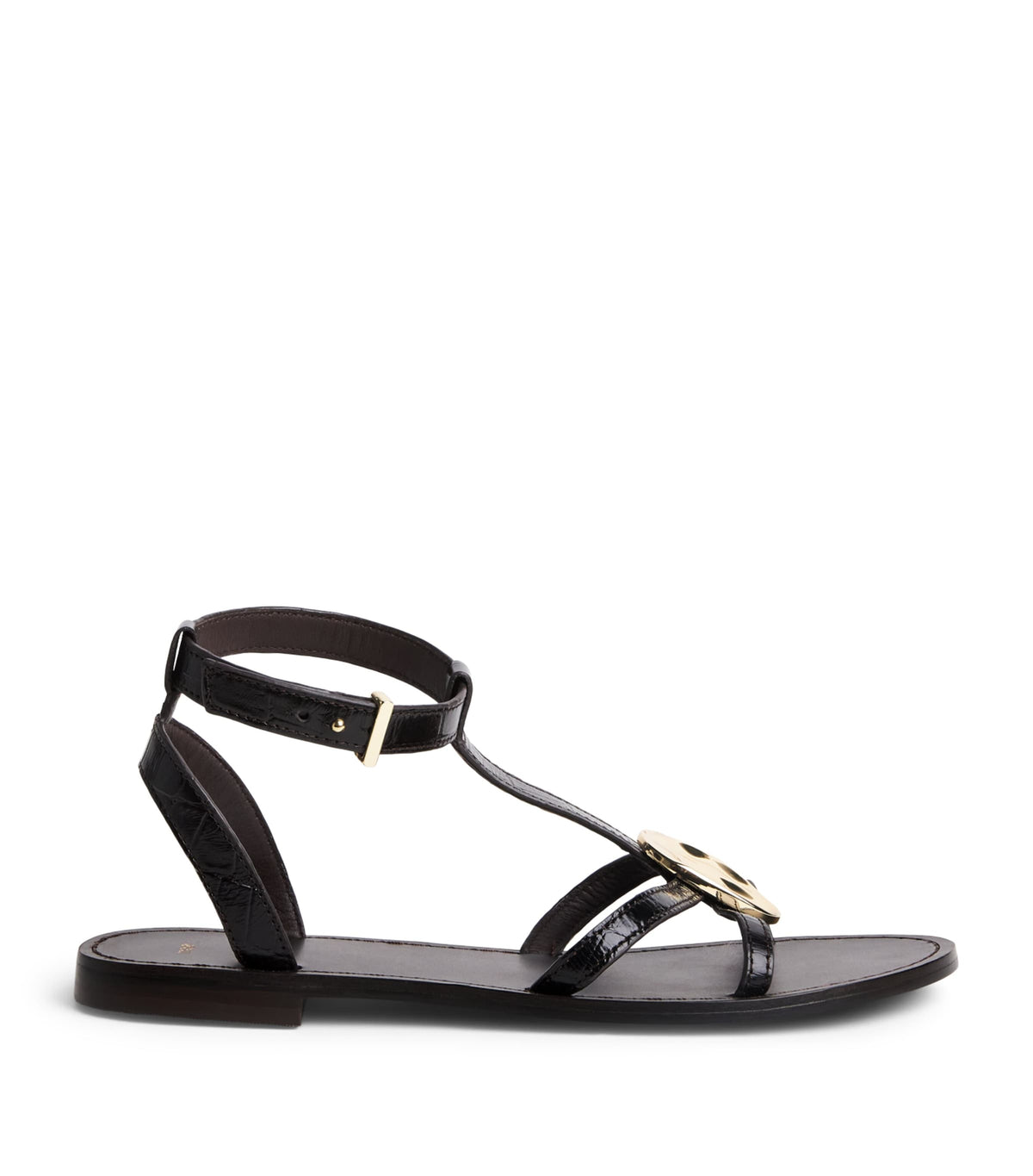 Maje Leather Band Sandals