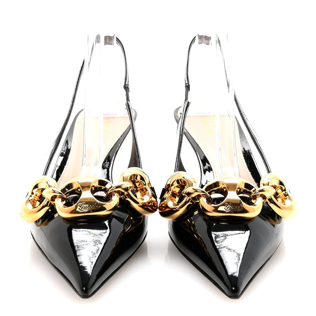 PRADA SLINGBACK PUMPS BLACK