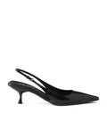 Prada Brushed Leather Slingback Pumps 55