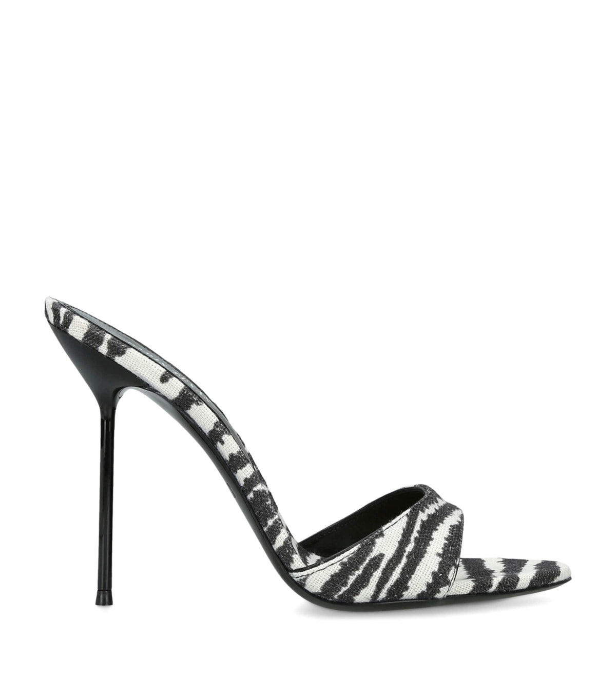 Paris Texas Canvas Zebra Lidia Mules 105