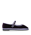 Flabelus Velvet Linton Mary Janes