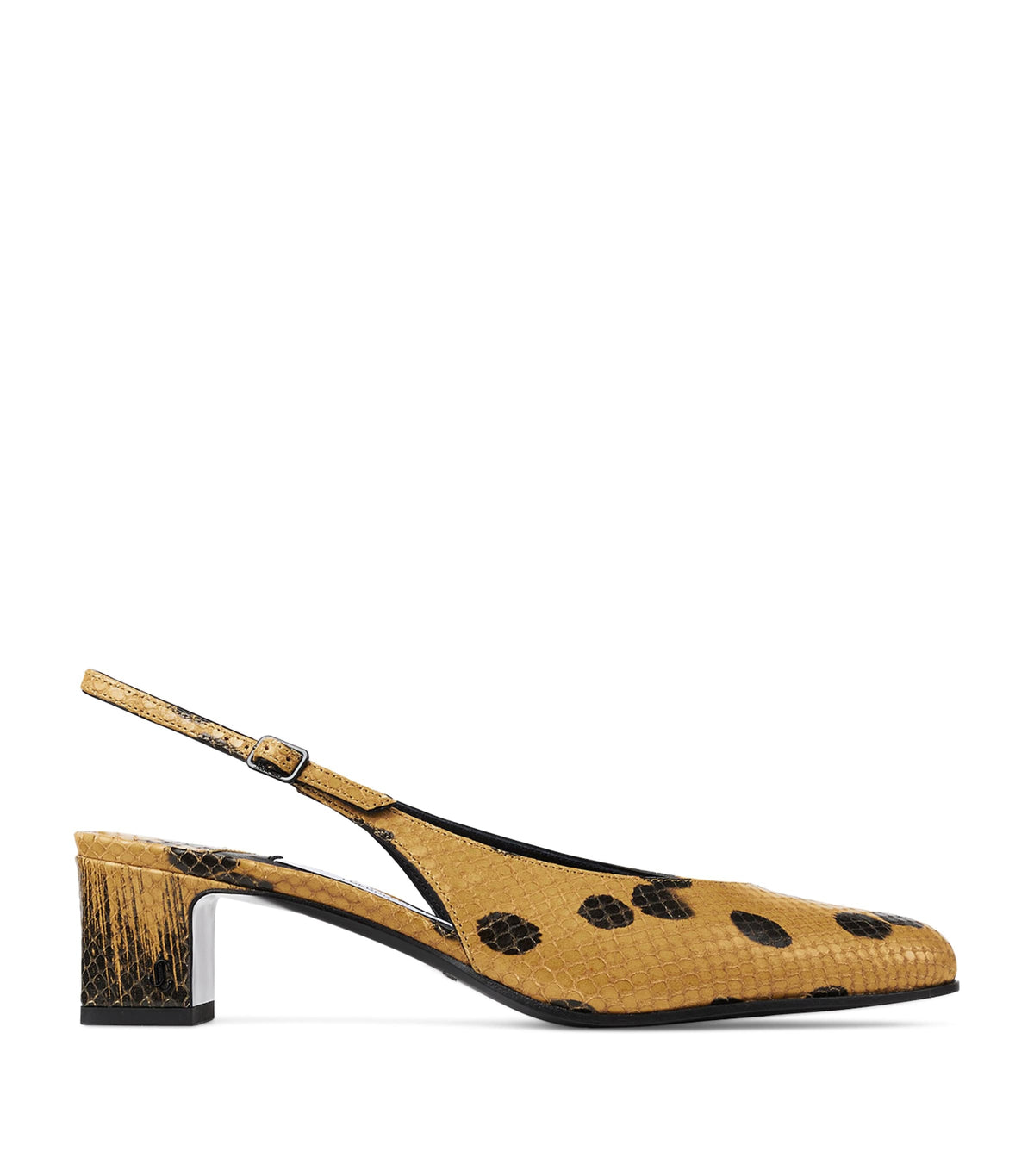 Jimmy Choo Eyla 45 Leather Slingback Pumps