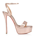Christian Louboutin Loubi Queen Alta Patent Leather Sandals 150