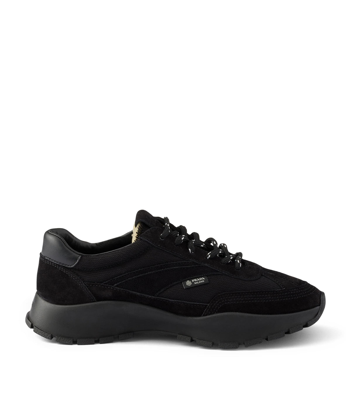 Prada Mesh and Suede Sneakers