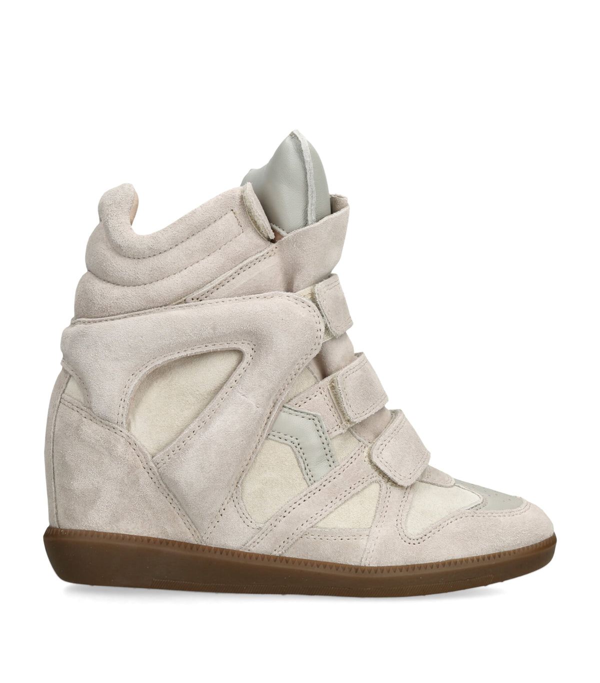 Isabel Marant Suede Bekett Wedge Sneakers 50