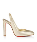 Christian Louboutin Fannylove Sling Nappa Leather Slingback Pumps 100
