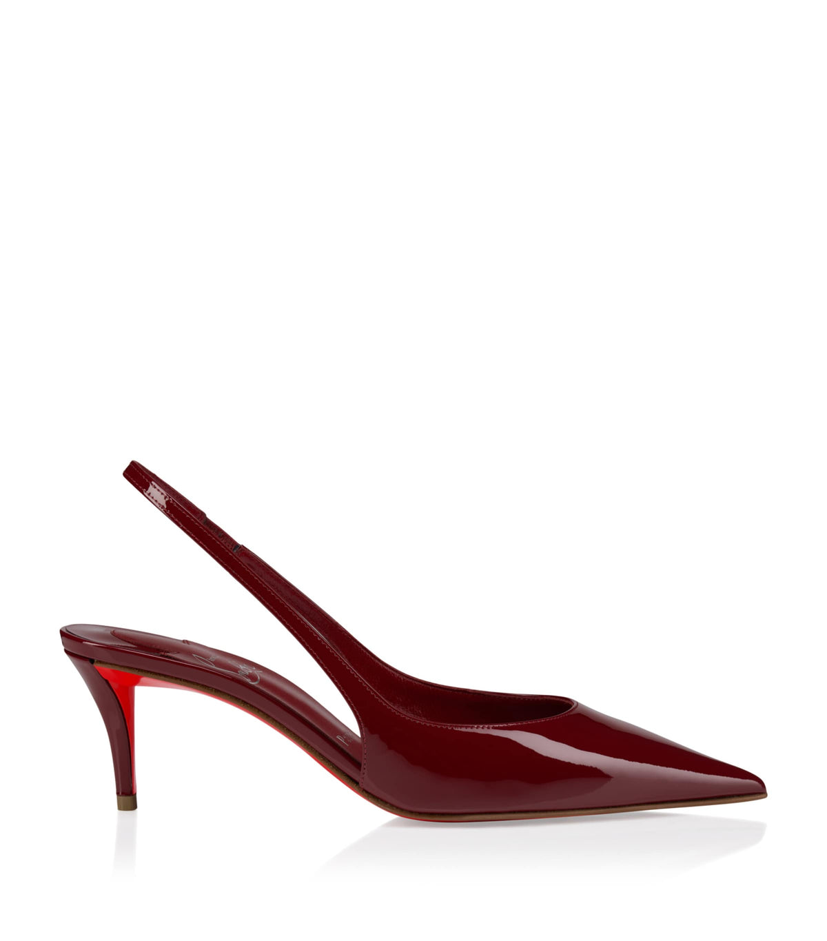 Christian Louboutin Miss Z Sling Back 60 Patent Slingbacks