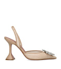 Amina Muaddi Mesh Begum Slingback Pumps 95