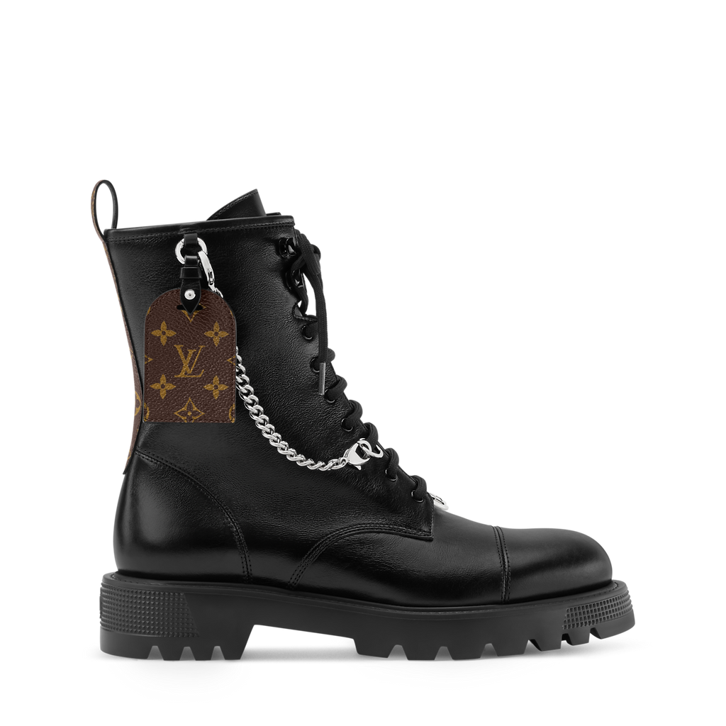 Louis Vuitton District Ranger Ankle Boot Black
