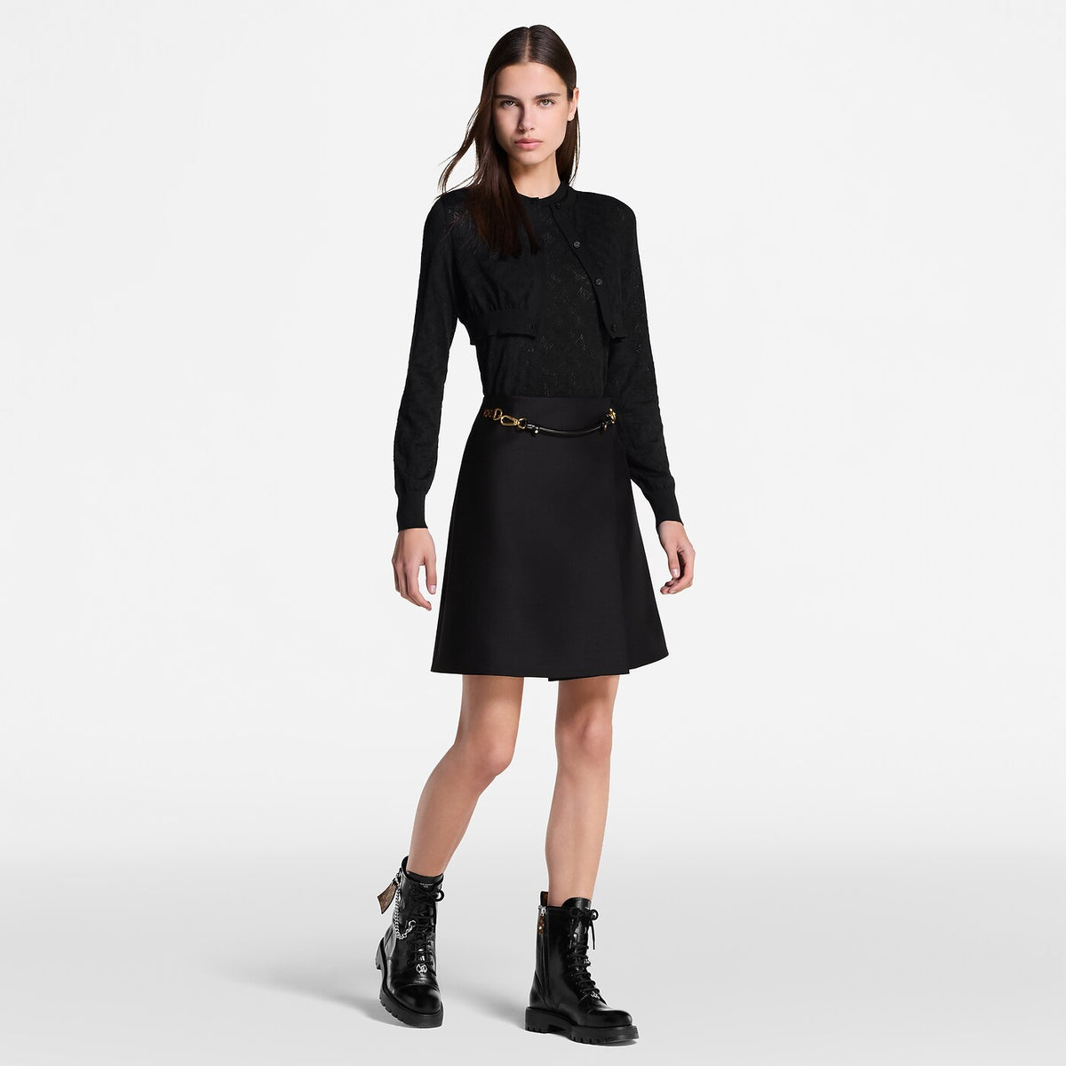 Louis Vuitton District Ranger Ankle Boot Black