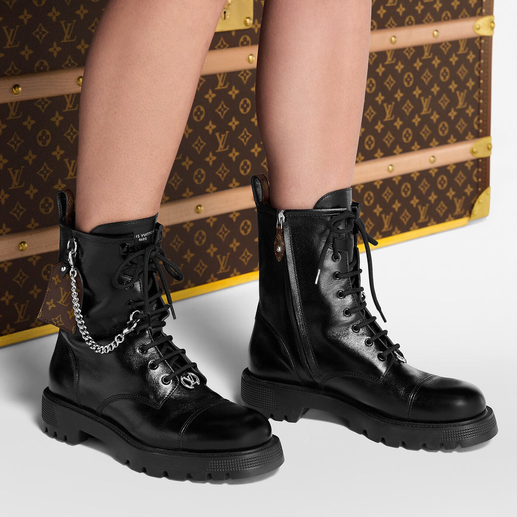 Louis Vuitton District Ranger Ankle Boot Black