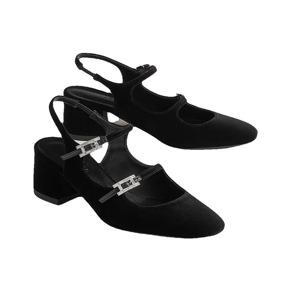 HERMÈS LOVER PUMP BLACK