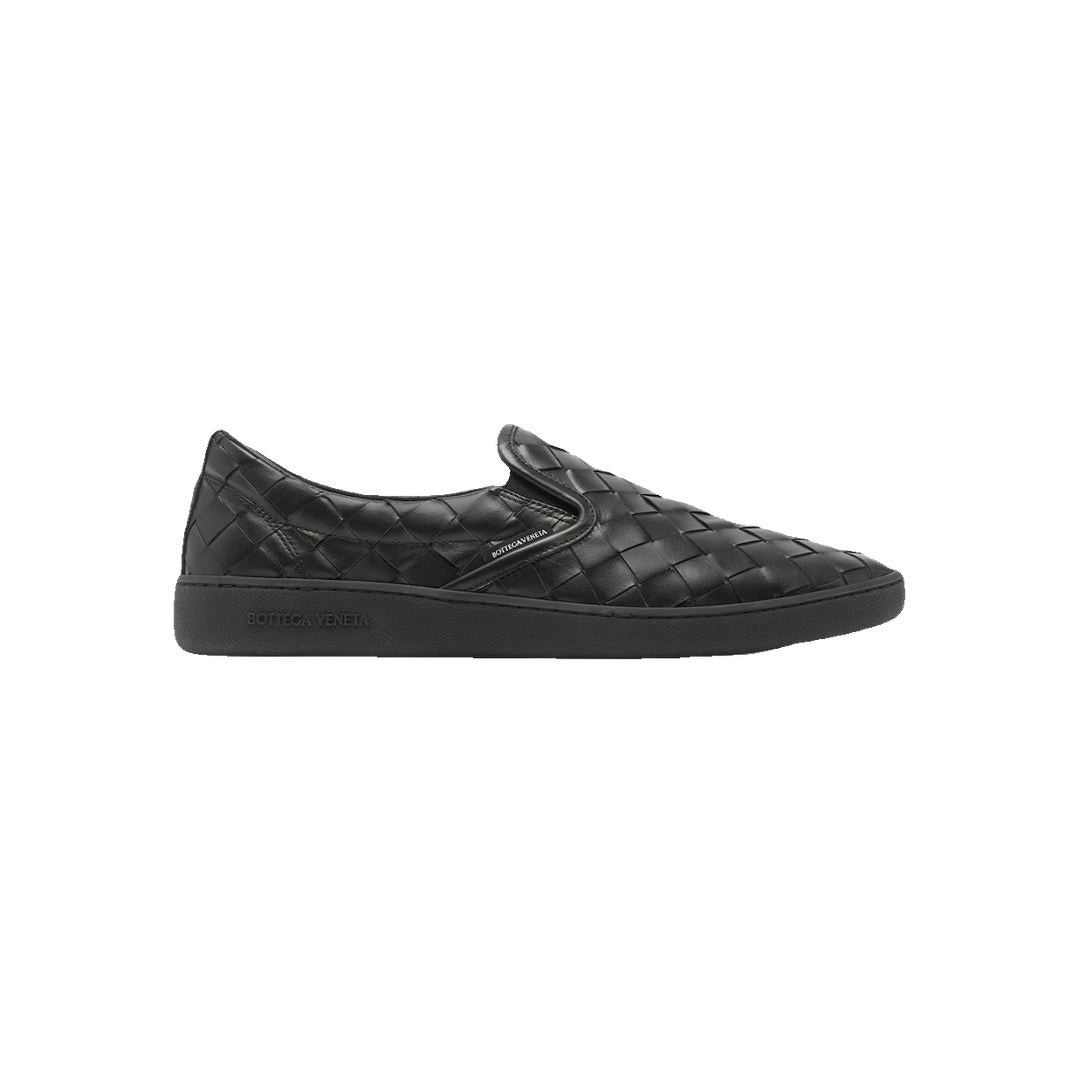 BOTTEGA VENETA KNIT SLIP-ON SNEAKER BLACK
