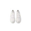 PRADA DOWNTOWN LEATHER SNEAKERS WHITE