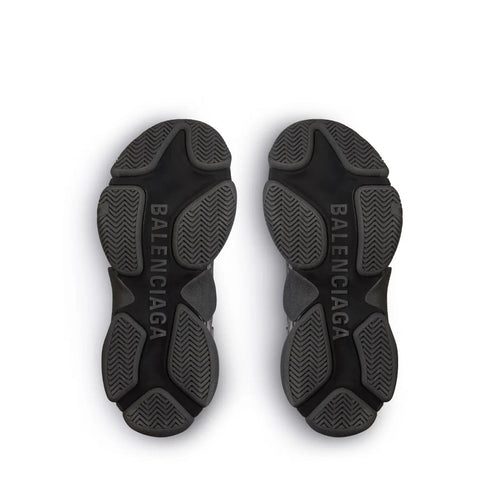 BALENCIAGA TRIPLE S. LACE-UP SNEAKERS BLACK