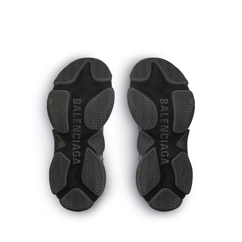 BALENCIAGA TRIPLE S SPORTS SHOES BLACK