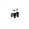 PRADA HEELED SANDAL BLACK