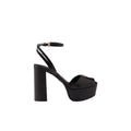 PRADA NAPPA LEATHER PLATFORM SANDALS PINK