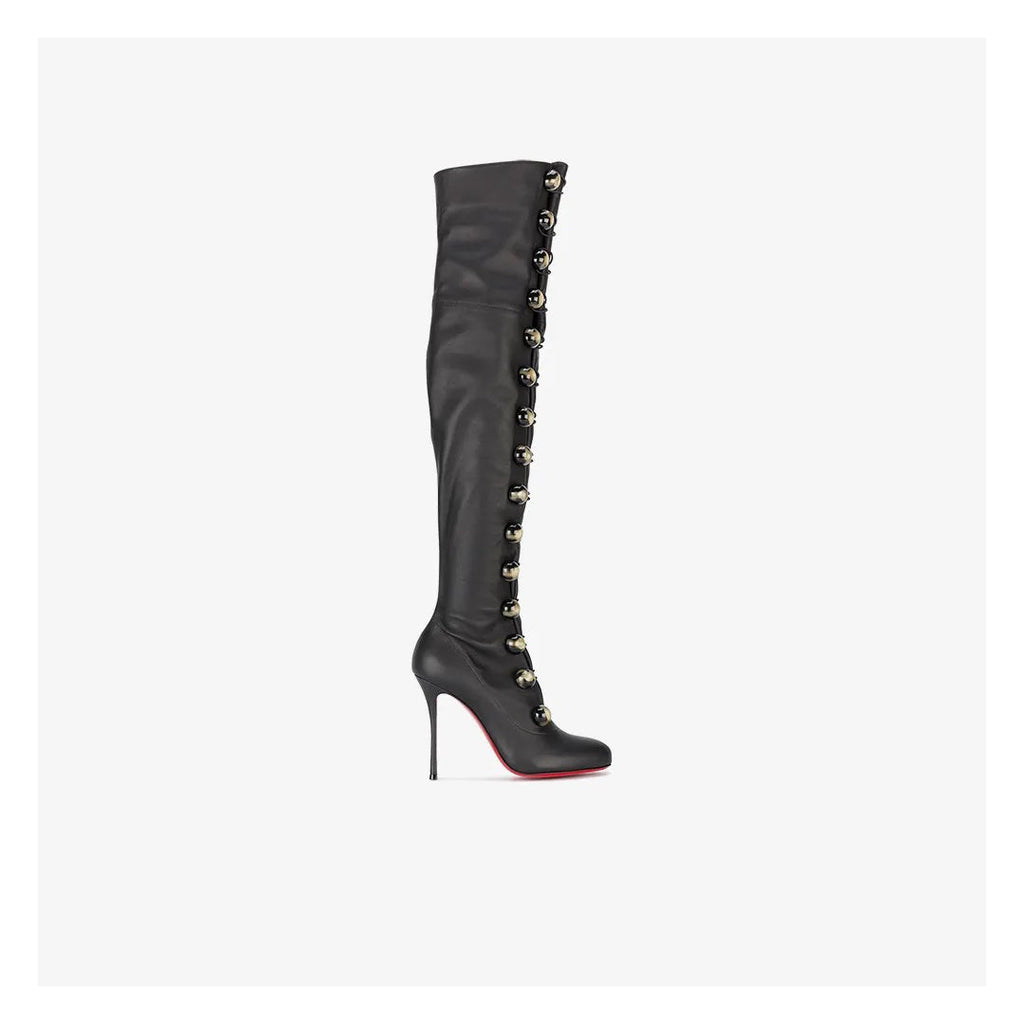 CHRISTIAN LOUBOUTIN AFFABULA LACE UP BLACK