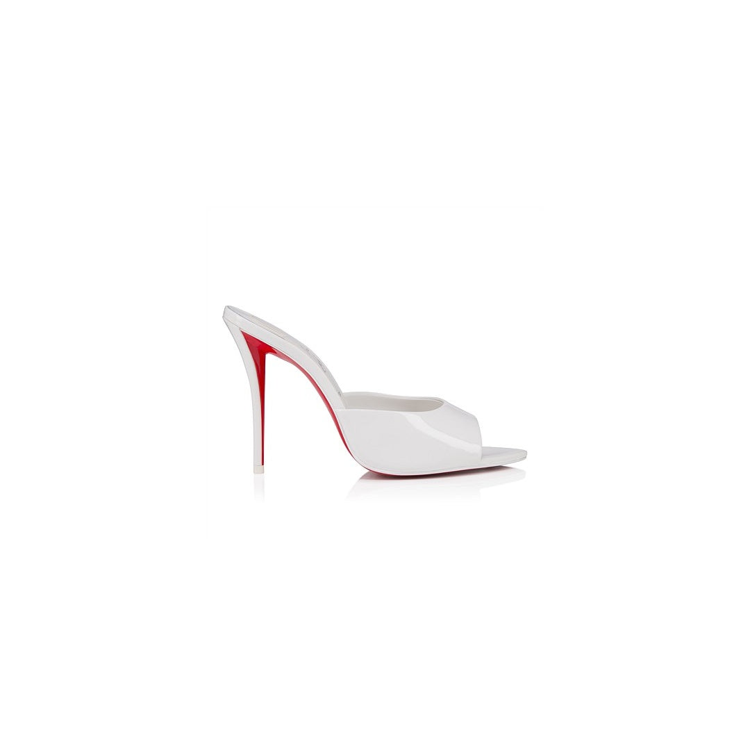 CHRISTIAN LOUBOUTIN MISS Z MULE BIANCO WHITE