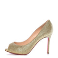 CHRISTIAN LOUBOUTIN SO FLO PERLA GOLD