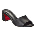 CHRISTIAN LOUBOUTIN HER IN ROMA MULE 55MM BLACK