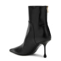 JIMMY CHOO CYCAS LEATHER BOOTS BLACK
