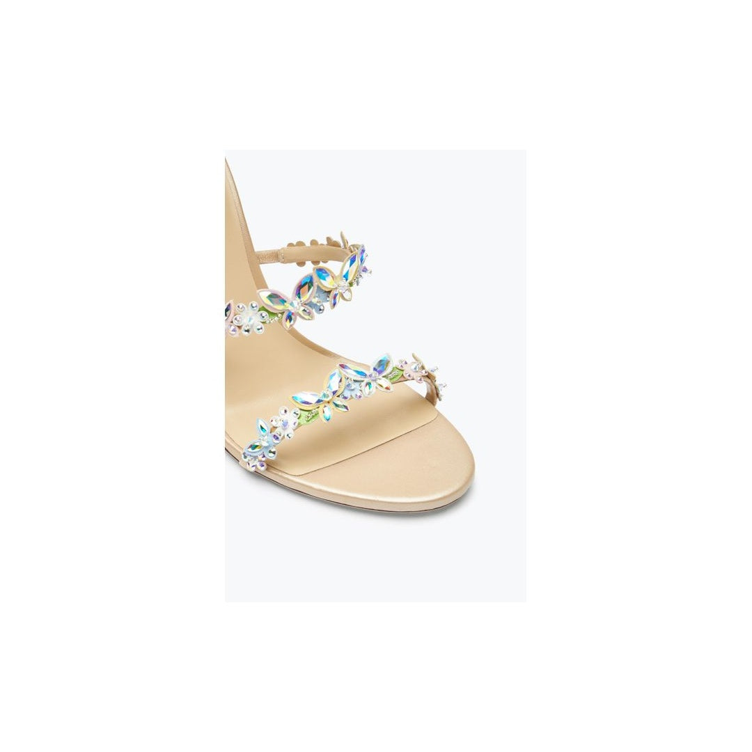 RENÉ CAOVILLA 105MM EDEN SANDAL NUDE